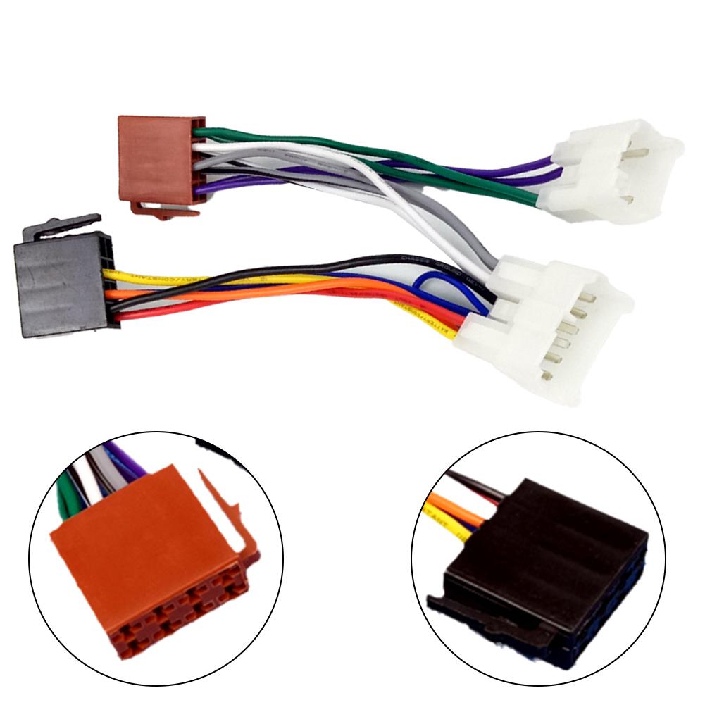 1 Pcs Car Stereo Radio Harness Radio Wiring Harness Connector Adapter For Toyota Car Stereo Radio Wiring Harness Radio Accessories 4