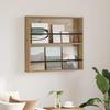 Magazine Shelf Artisan Oak 80 x 12 x 70 cm Particleboard