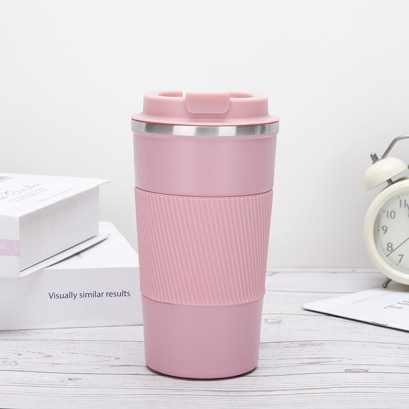 304 Stainless Steel Large Capacity Cup Drinking Street Cup Portable Sports Water Cup 380ml