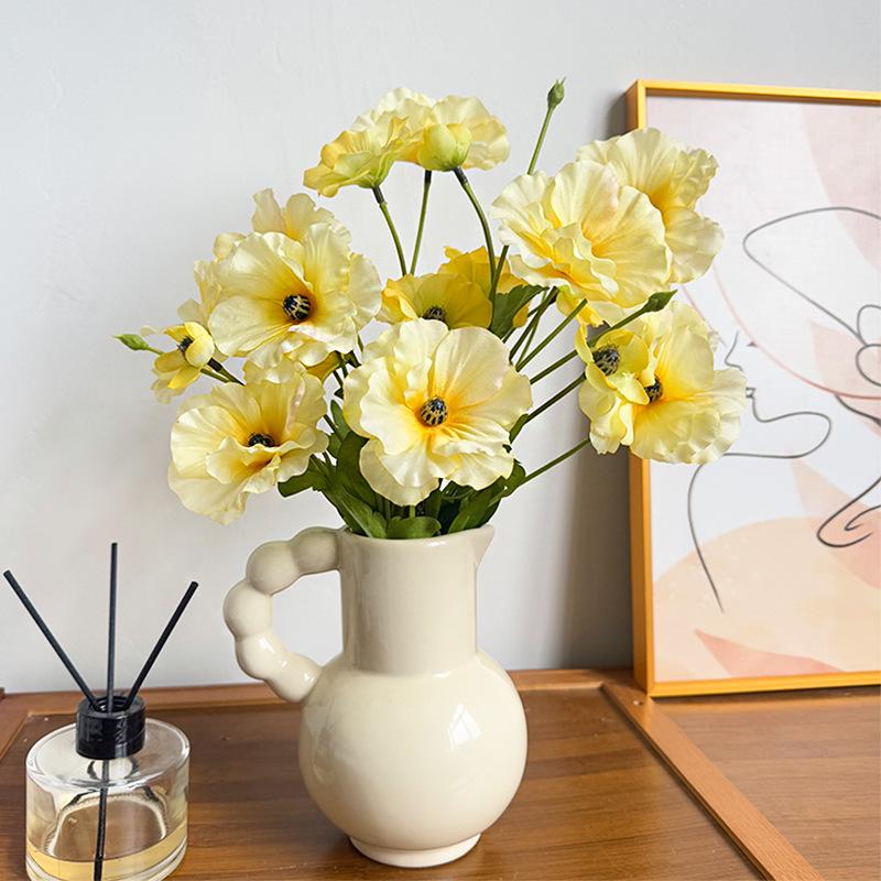 Ranuncoli Farfalla Fiori Artificiali per Decorazioni Casa e Matrimonio - Perfetti per Composizioni e Oggetti di Scena