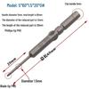 High-Quality Magnetic PH0 Phillips Head Electric Screwdriver Bit, S2 Steel, 5x60x1.5x20 Mm