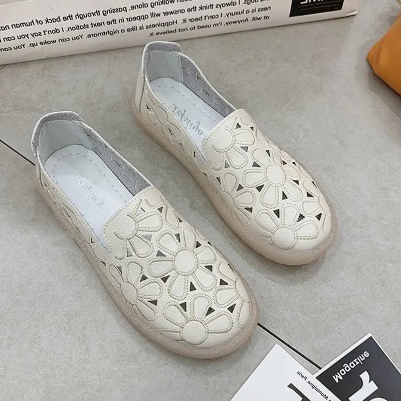 Fashion Summer Breathable Women's Shoes Casual Cheap Offers High Quality Aesthetic Y2k Fashion 39 Light Original 2025 Ladies Footwear