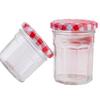5Pcs 50/150/250/380ML Transparent Glass Pickle Bottle with Lid Multifunctional Strawberry Jam Spice Storage Jar Reusable Empty Food Container
