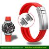 רצועת גומי MTG-B3000 עבור Casio G-SHOCK 5762 MTG-B3000B שחרור מהיר מותאם אישית קצה רצועת שעון סיליקון עמידה במים צמיד לגברים