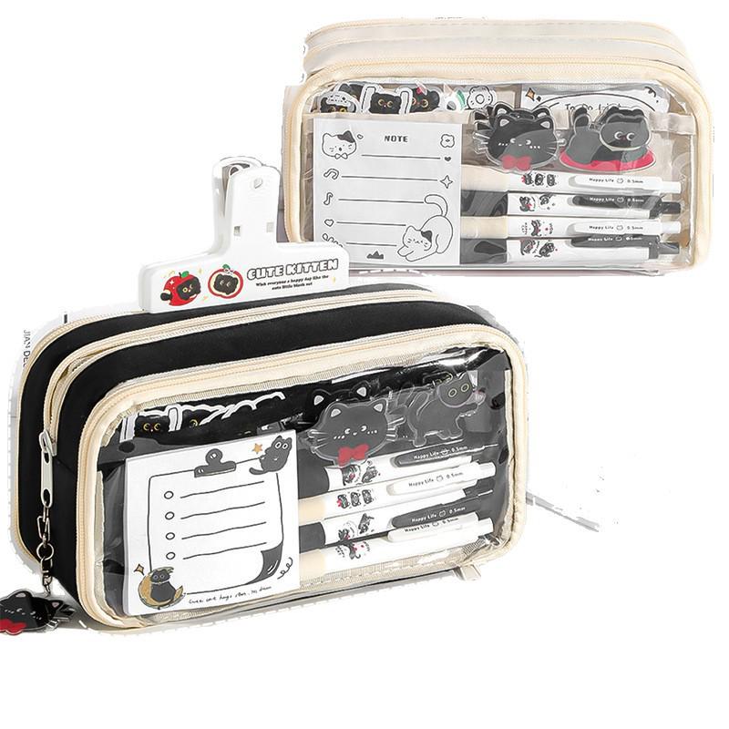 Adorable Large Capacity Stationery Box for Kids - Stylish Pencil Case