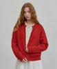BELLOL Two-Way Knit Zip-Up Red