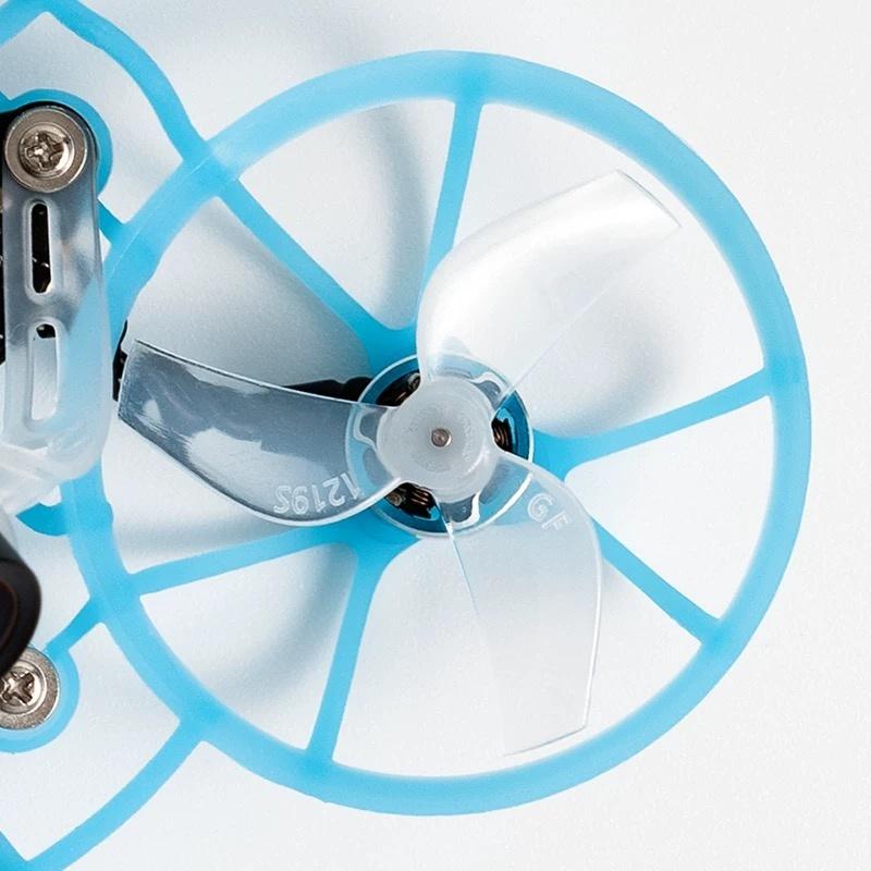 4Pcs 3-Leaves Ultra-Lightweight Prop Cw Ccw 1219S 31Mm Propeller For Fpv Tinywhoop Micro Drone For 0702 29000Kv Motor Diy Part