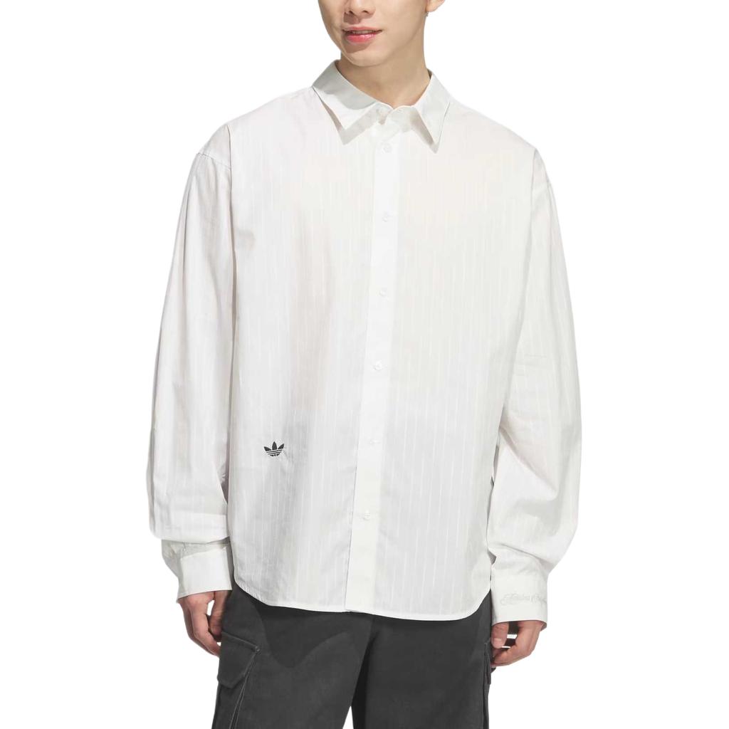 Adidas Originals Partnerships Striped Polo Long Sleeve Shirt Unisex shirts KS5309