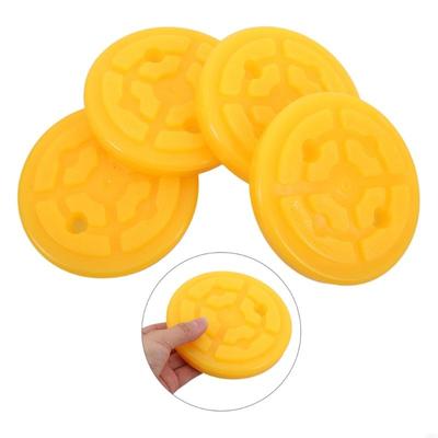 28GC Pack of 4 Protective Mats Support Pads for Double Column Lifts and Trolley Jacks Rubber Lifting Platform Pads Heavy Duty