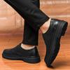 Outdoor Safety Tooling Shoes Genuine Leather Office Shoes Handmade Casual Oxford Shoes Lace Up Thick Bottom Wear-resisting Flats