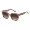 Marc Jacobs Sunglasses Square Full Rim  Beige Frame And Brown Gradient Lens Marc