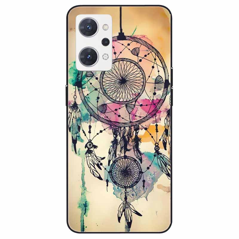 For OPPO Reno 9A 7A Case Soft TPU Fashion Marble Silicone Bumper Covers for OPPO Reno 9 A 5G CPH2523 Reno7A Protector Reno9 A