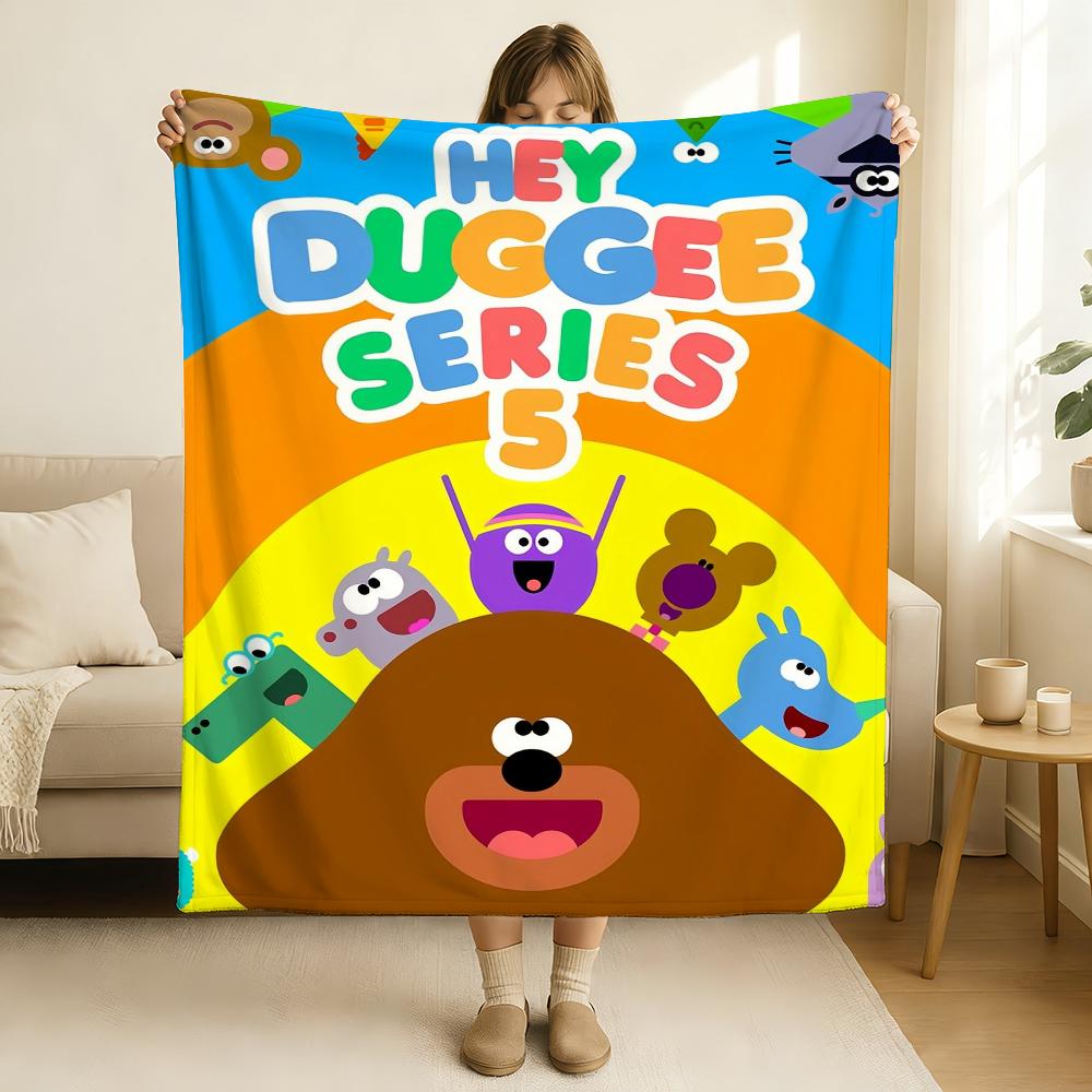 Cartoon H Hey D Duggee's 5 Blanket Soft and Skin Friendly For Couch Bed Napping Bedspread All Seasons Comforter