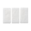 MUJI Urethane Foam Three-Layer Sponge 3 Pieces White MC0YSA3S