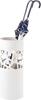 Azumaya-kk Umbrella Stand, White, Width 19.5 x Depth 19.5 x Height 49cm (LFS-181WH)