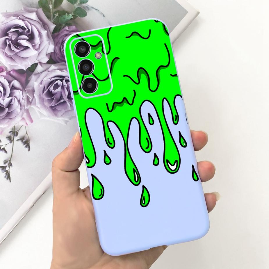 For Samsung Galaxy M13 4G Case SM-M135F New Fashion Cartoon Cover  Soft Silicone Phone Case For Samsung M13 M 23 Galaxy M23 Bags