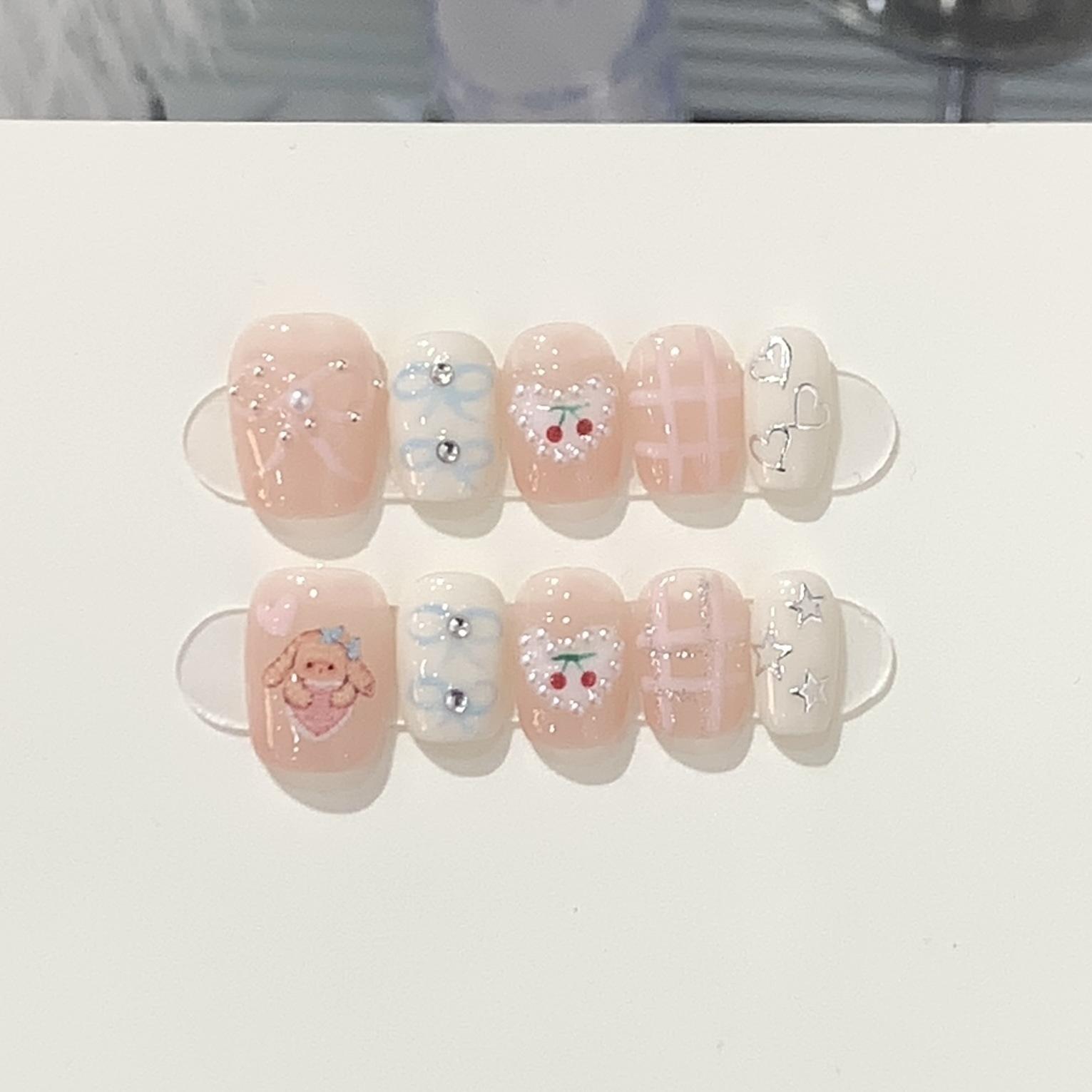 

Ежедневные короткие бусы ручной работы Jiayuanqi Small Cherry Patch S
