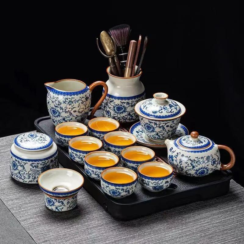 Chaxun Traditional Ceramic Tea Set