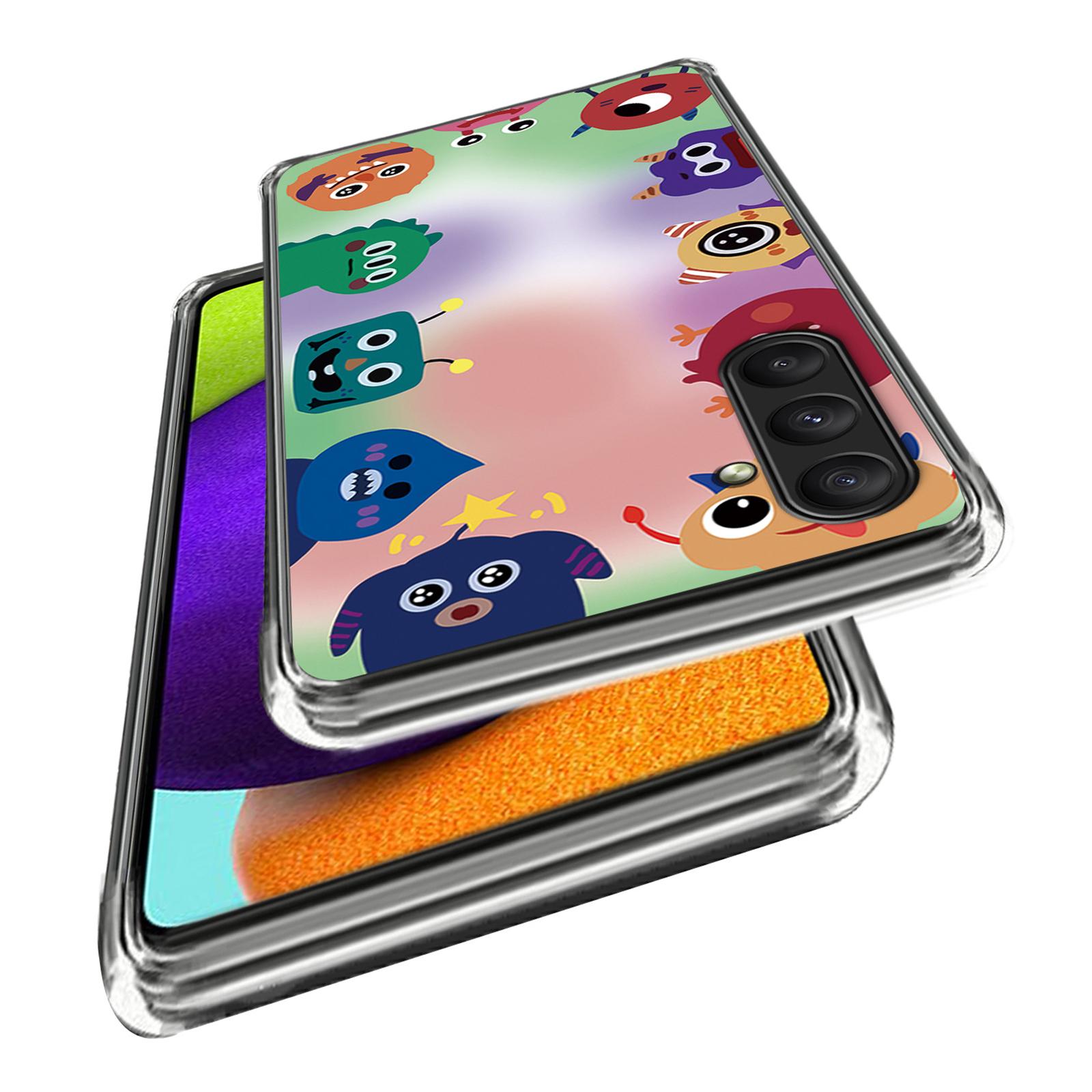 

For Samsung Galaxy A25 5G (Global) (161.0 x 76.5 x 8.3mm) TPU Case with Pattern Printing White Tiger