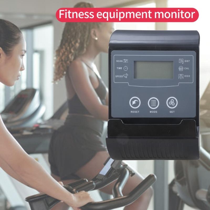 Fitness Equipment Display Exercise Bike Monitor for Treadmill Rowing Machine Stair Climber Real Time Data Tracking