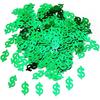 Green Dollar Sign Party Confetti,Table Scatter Decoration for Money Theme Birthday Table Decor, Casino Themed Birthday Adult Game Night Retirement
