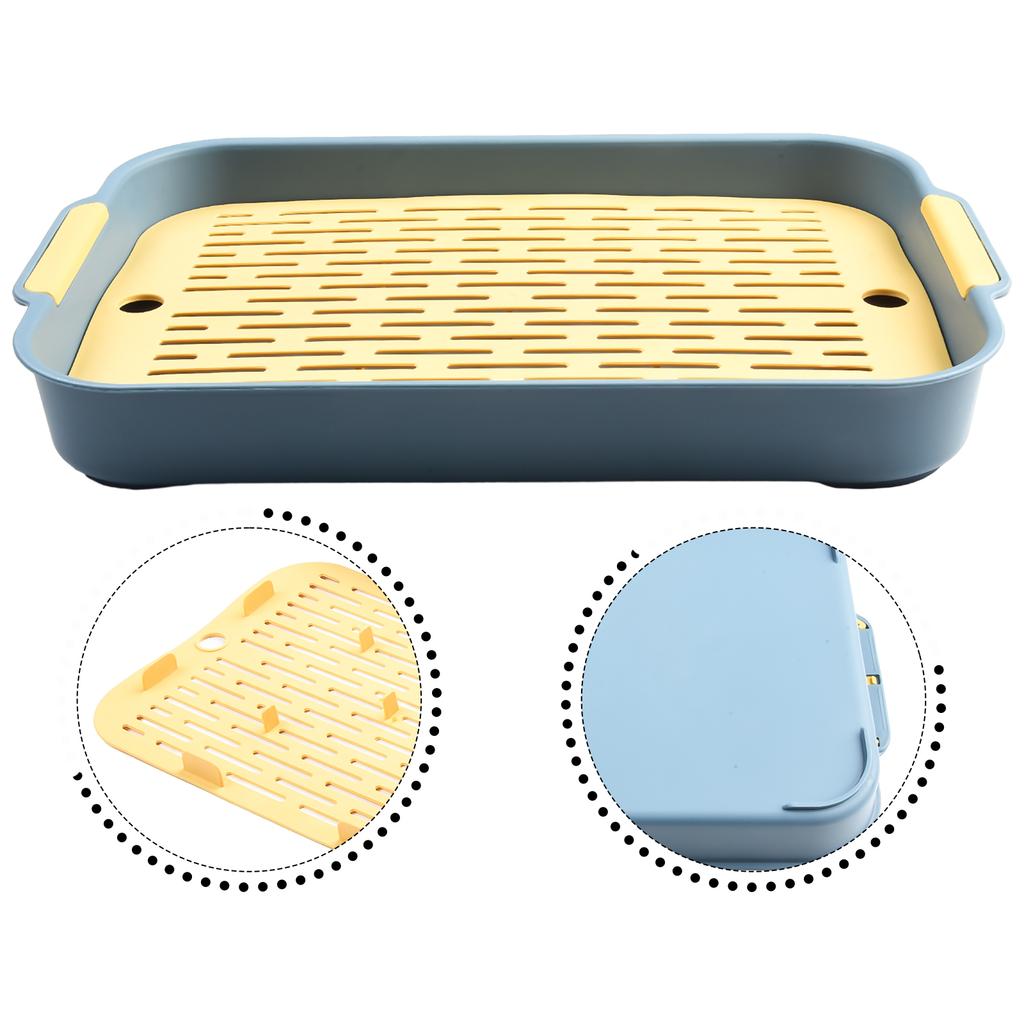 Rabbit Litter SdfsdBox SfsdfSmall SfsdfsffffdssdPet Toilet Tray Bunnies Corner Toilet Box For Ferret Hamster Dragon Cat