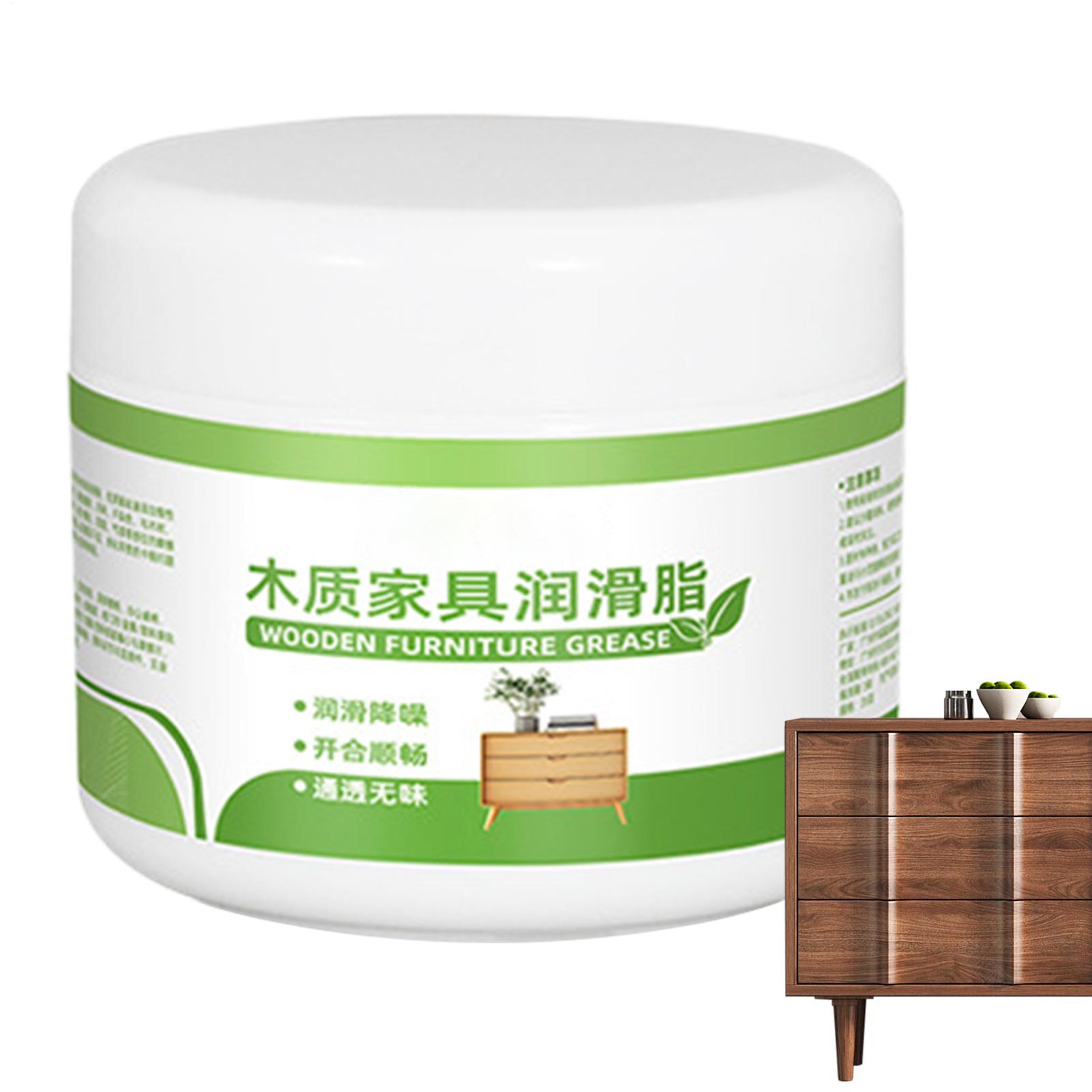 Смазка для деревянной мебели 35 г Смазывающая Уменьшающая шум Многоцелевая смазка Древесная смазка Воск Для ящиков China Mainland