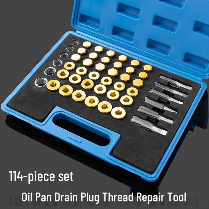 Automotive Oil Pan Thread Repair Kit CN plug (adapter included)