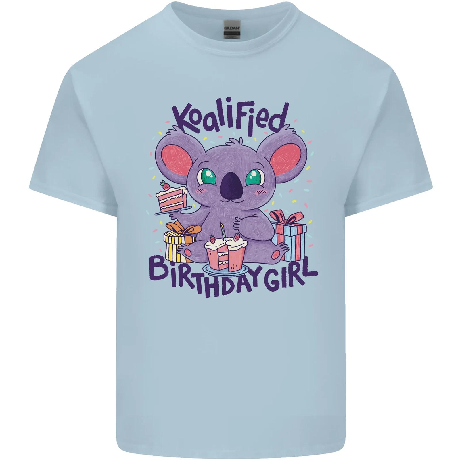 

Koalified Birthday Girl 3rd 4th 5th 6th 7th 8th 9th Kids T-Shirt Childrens M