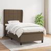 VidaXL Divan Bed with Mattress Dark Brown 90x200 Cm - Model 3127936
