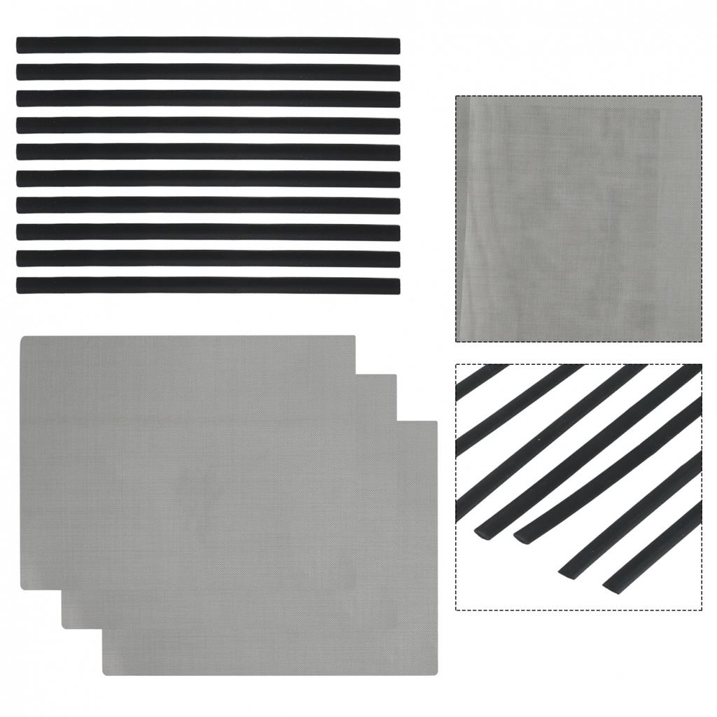 Tough Plastic Welding Solution Includes Ten Rods and Three Mesh Sheets