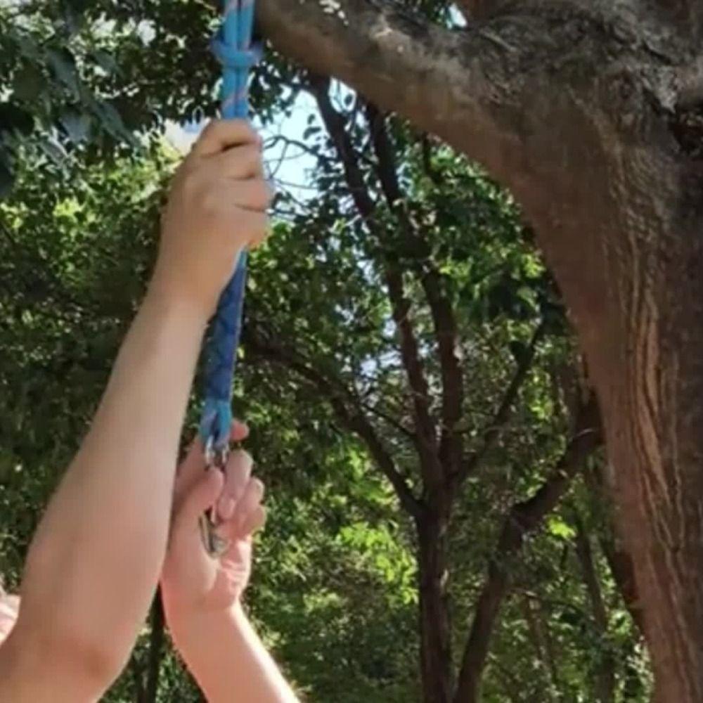 50/100/150cm Swing Hanging Rope Wear-resistant Hammock Chair Connector Straps Indoor Outdoor Swing