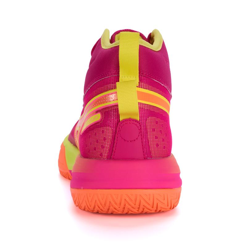 Mizuno NEO JUMP MID Cushioning Abrasion Resistant Slip Resistant Mid top Volleyball Shoes Unisex Neon Orange V1GA259842