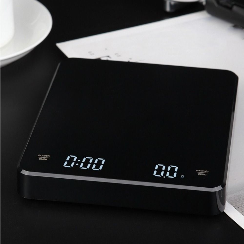 Auto Power Off Digital Espresso Coffee Scale 3kg/0.1g High Precision Scale  Espresso Making