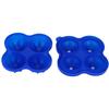 4 Hole Ice Cubes Mold Silicone Ice Ball Maker Mould Tray for Home Kitchen Supplies