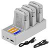 Battery 3 Way Charging Station Flight Battery for Flip Digital Display Charging Adapter Fast Charging Manager Accessories