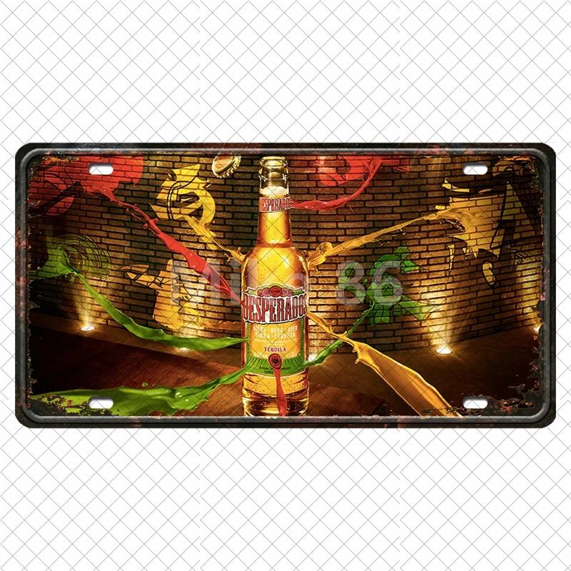 [ Mike86 ] Orval  Duvel Belgian Beer  Wine Painting Tin Poster Metal Sign Decoration DC-21 15*30 CM Home Decor