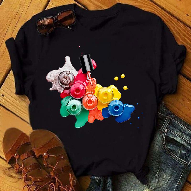 Женские футболки больших размеров — фото 13