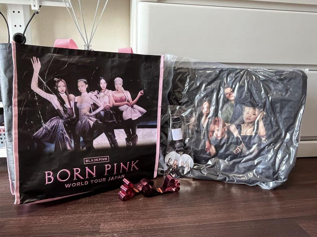 [USED] BLACKPINK Premium Seat Limited Merchandise (with silver tape with message)