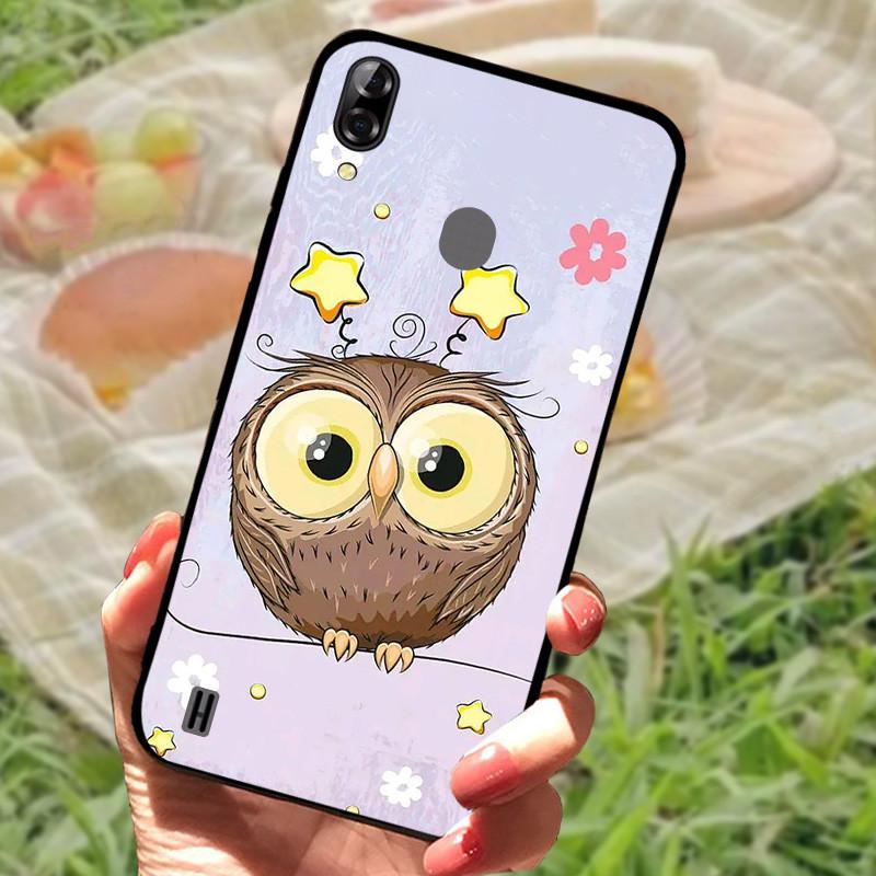 Case For Blackview A60 Cover Silicone Marble Cat Lion TPU Black Soft Covers for Blackview A60 A 60 Bags