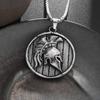 Spartan Warrior Stainless Steel Mens Pendant Hip Hop Punk Necklace Accessories Fashion Accessories