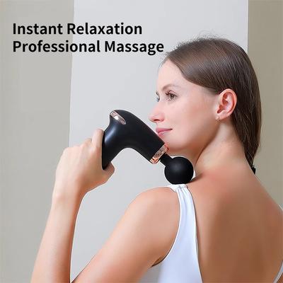 Portable Fascia Gun Tap Massager Body Back and Neck Leg Percussion Massager USB Charging Handheld Massager Deep Tissue Muscle