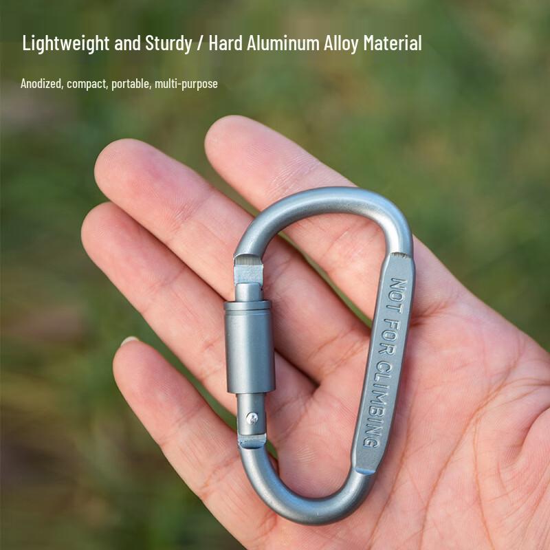 Mengpao Locking Carabiner Keychain 8-Pack