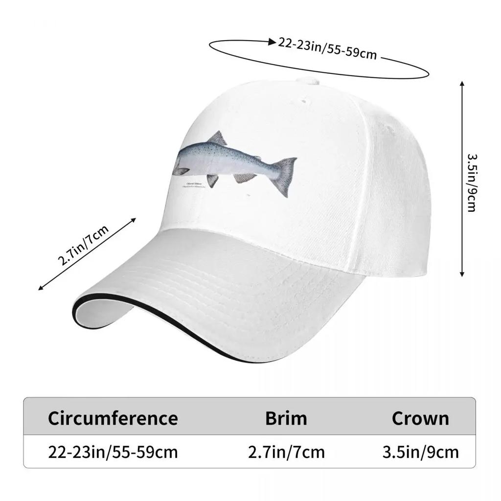 Chinook Salmon Baseball Cap Cap Baseball Cap |-f-| Hiking Hat Unisex's Women's