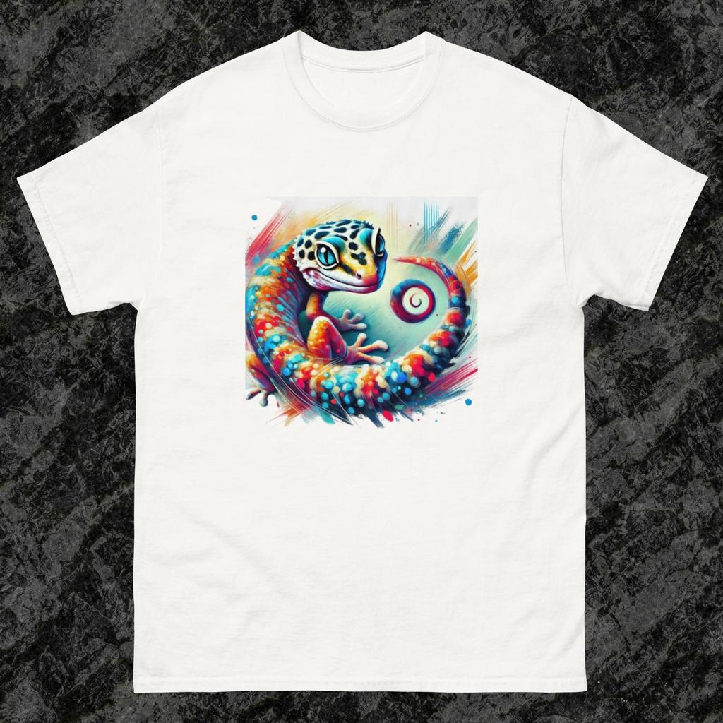 Doodle Leopard Gecko Shirt Nimbus - Pet T Shirt - Unique 217
