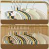 30 PCS Simple Clothes Hanger Non Slip Dormitory Household Clothes Hanging To Prevent Clothes Deformation Clothes Storage