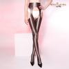 Luoying Colorful Glossy Crotchless Pantyhose - Women’s Silk Smooth Leggings for Spring/Autumn (Model 8348)