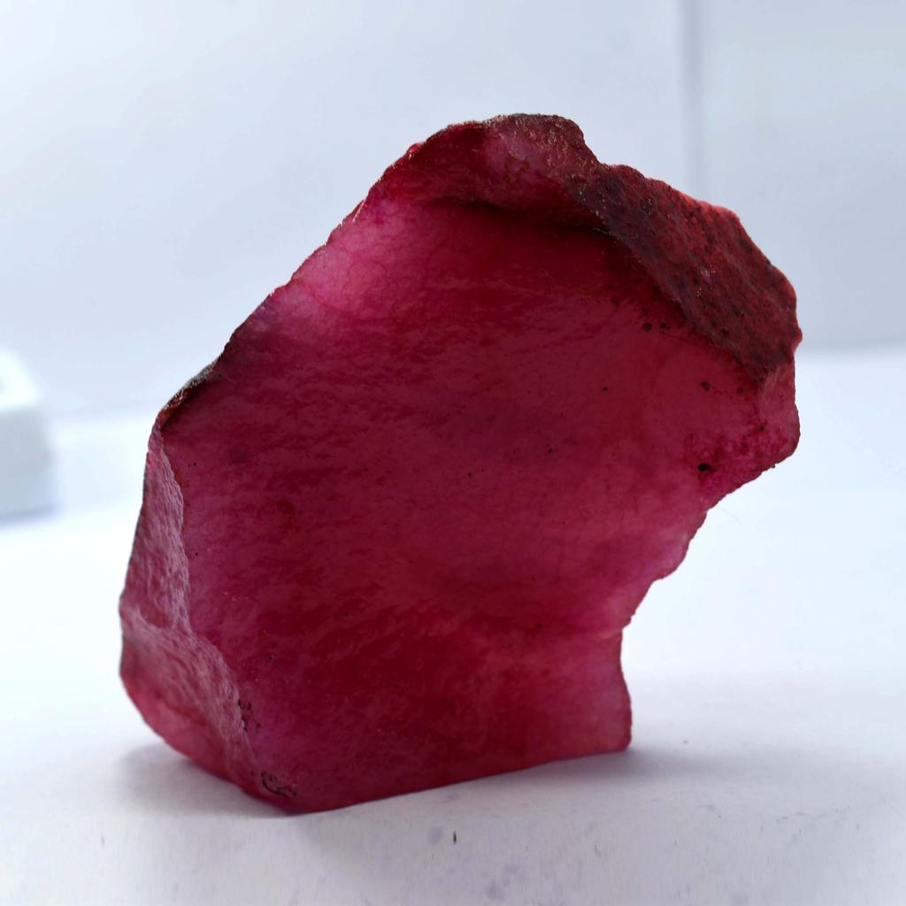 NATURAL Pinkish Ruby UNCUT ROUGH Huge Size 583.35 Ct CERTIFIED Loose Gemstone AM-245