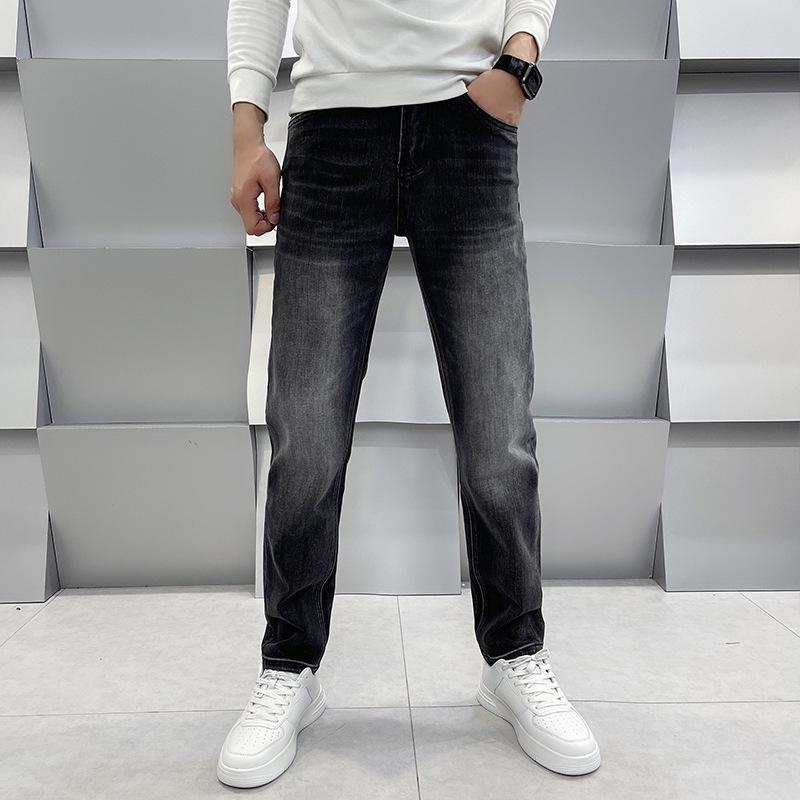 

Мужские облегающие джинсы Ansika Stretch - стильные повседневные брюки на весну/осень size 30