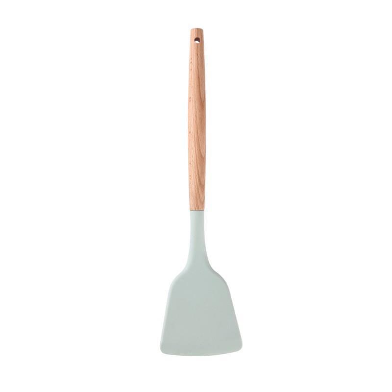 Spatula Anti-slip Kitchenware Comfortable Grip Convenient Ergonomic Design Cooking for Home